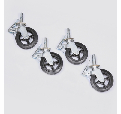 American Wheels with Locks for Parallel Scaffolding