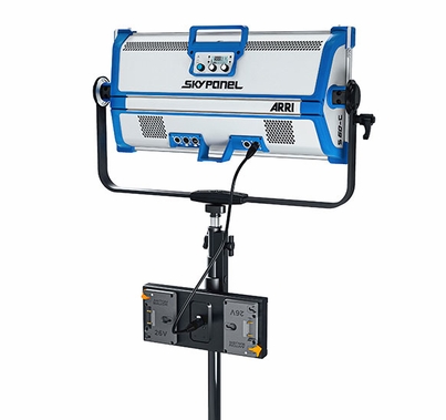 Anton Bauer 26V Dual Gold Mount Plus Battery Mounting Plate for Arri SkyPanel 