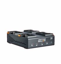 Anton Bauer Dionic 26V / 14V LP4 Quad Gold Mount Plus Charger