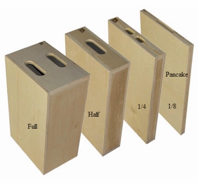 Apple Box Complete Set, Full, Half, Quarter and Pancake