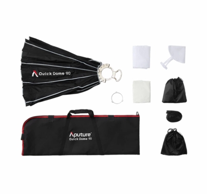 Aputure Quick Dome 90 Circular Bowens Mount Quick Release Softbox | 3ft