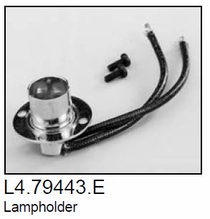 Arri 150 Fresnel Replacement Lamp Socket 120V with Leads, L4.79443.E