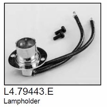 Arri 150 Fresnel Replacement Lamp Socket 120V with Leads, L4.79443.E
