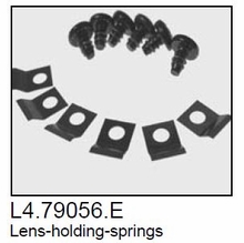 Arri 300 / 650 Plus Fresnel Lens Holding Spring Clips (6)