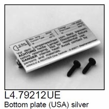 Arri 300 Plus Fresnel Bottom Plate, Silver, Part L4.79212.E