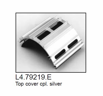 Arri 300 Plus Fresnel Top Cover, Silver, Part L4.79219.E