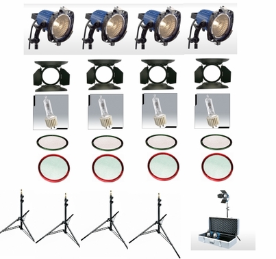 Arri 750+ 4  Arrilite Heavy Duty Kit,  LK.0005641