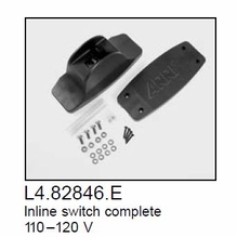 Arri Arrilite 2000 Open Face Light Switch Assembly 110-120V, Part L4.82846.E