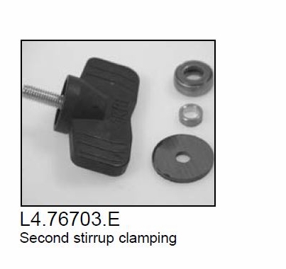 Arri Arrilite 2000 Open Light Second Stirrup Clamping Lock Off