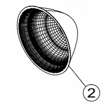 Arri Arrilite 750+ Reflector Replacement Part L4.36732.E