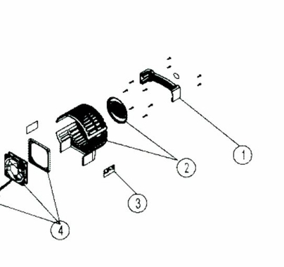 Arri L7-C LED Rear Handle Complete