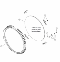 Arri M18 / AS18 UV Glass Upgrade Kit 1800W HMI