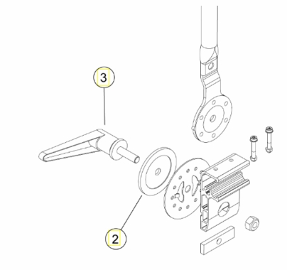 Arri M40 Stirrup Lock Handle #3 in Photo
