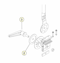 Arri M40 Stirrup Lock Handle #3 in Photo