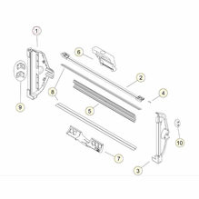 Arri SkyPanel S60 Side Right Blue/Silver with Screws #1