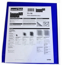Assorted Gels 10"x12"  T1-78   5 Pack
