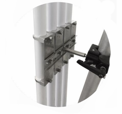 Astera Cross Plate Mount w/ Baby Pin 