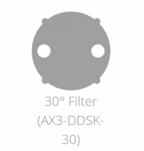 Astera LED 30 Degree Diffusion Filter for AX3 Lightdrop
