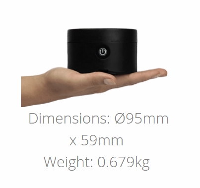 Astera Lightdrop AX3 LED Puck Light RGBW Wireless Battery Powered