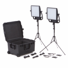 Astra 6X 1x1 LED Duo Traveler Kit - GOLD MOUNT
