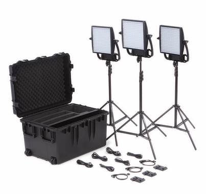 Astra 6X LED Traveler Trio Kit V-Mount