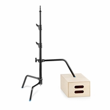 Avenger 20" C-Stand 18 with Sliding Leg | BLACK