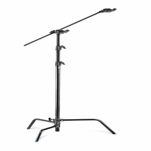 Avenger Black 40 inch Century Stand Remov. Base w/Head and Arm