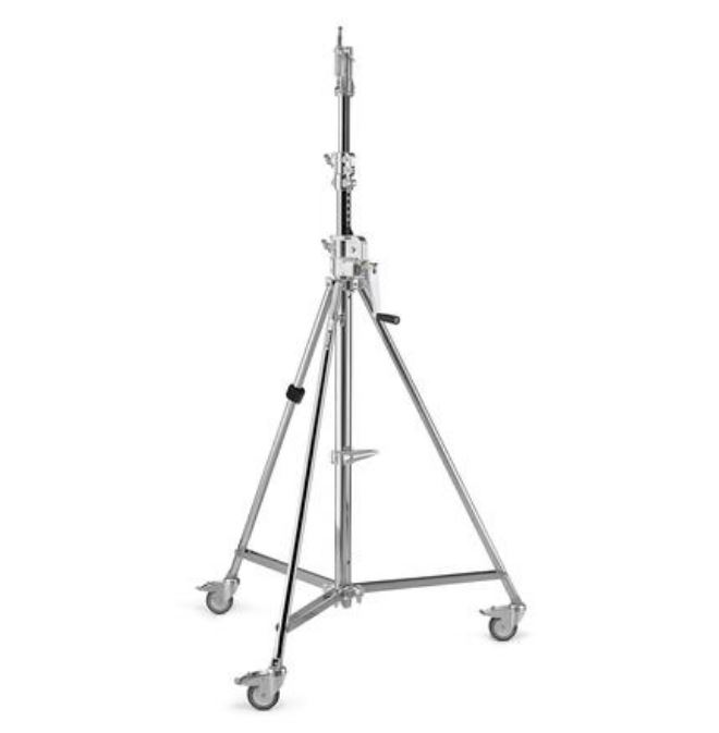 Avenger Hi Crank Stand 39 with Wheels B6039CS - BarnDoor
