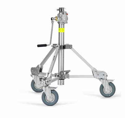 Avenger Strato Safe Crank Up Stand 18 with Braked Wheels B7018