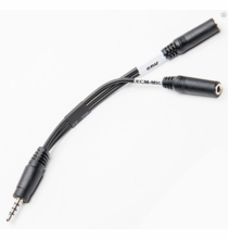 Azden Mic Headphone Breakout Adapter Cable Smartphones