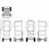 BackStage Equipment C-Stand Mini Cart