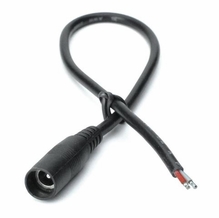 Barrel Input Lead Cable 10"