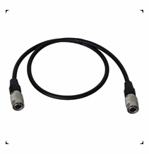 Battery Bud Cable Hirose 4 Pin  to Hirose 4 Pin Male 18"