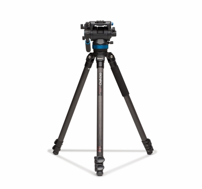 Benro S8 Video Tripod Kit w/ Carbon Fiber Legs