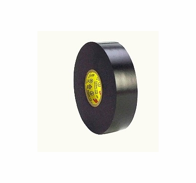 Black 3M Super 33+ Electrical Tape Vinyl 3/4" x 66yds  T121
