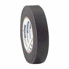 Black Crepe Paper Tape 1" x 60 yds  Pro46