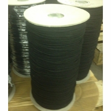 Black Trick Line / Tie Line, Cotton, Un-Glazed, #4 3000' Spool