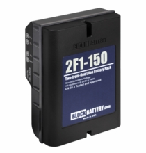 Block Battery 2F1-150 Switchable Voltage 14.4v or 28.8v Lithium Ion 150whr
