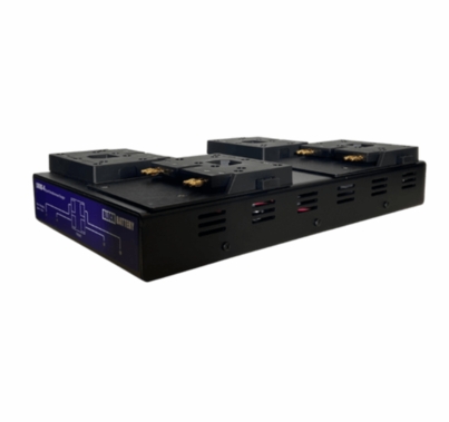 Block Battery 2F1 Logos Quad Charger
