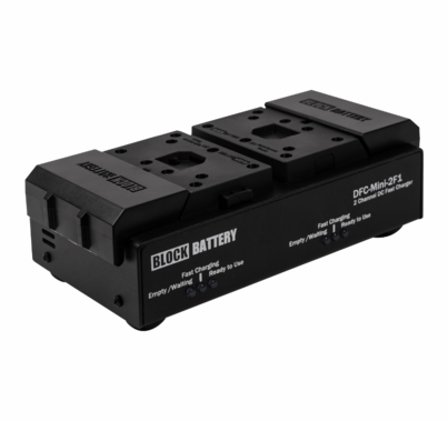 Block Battery Dual Charger DFC-Mini-2F1