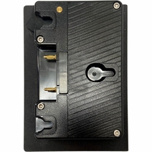 Block Battery Gold Mount to V-Mount Adapter