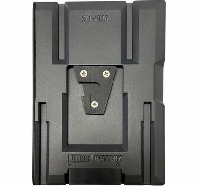 Block Battery Gold Mount to V-Mount Adapter