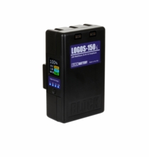 Block Battery Logos 150 Watt Hour Gold Mount 14.4V Lithium Ion