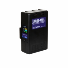 Block Battery Logos 150 Watt Hour V-Mount 14.4V Lithium Ion