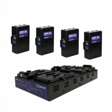 Block Battery Logos 150 Watt Hour V-Mount 14.4V Lithium Ion Kit