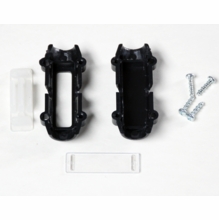 Bullet Cable Tie with Clear Label Window RFID - Black