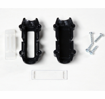 Bullet Cable Tie with Clear Label Window RFID - Black