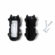 Bullet Cable Tie with Clear Label Window RFID - Black