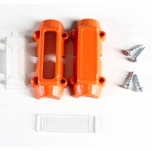 Bullet Cable Tie with Clear Label Window RFID - Orange