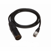 Cable Techniques 36" 4 Pin XLR Male to Hirose Battery Bud Input 12V-18V